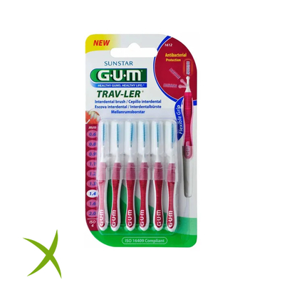 Gum Travler 1612 Scovolino 1,4 6 Pezzi