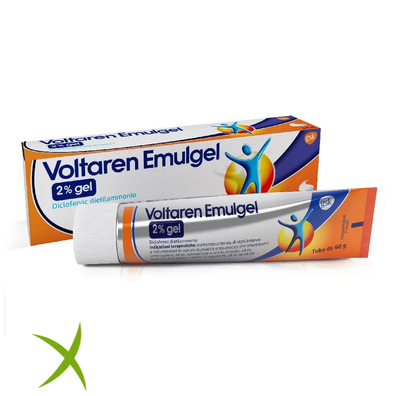 Voltaren Emulgel 2% Antinfiammatorio Diclofenac Dolori Articolari Mal Di Schiena Gel 60g