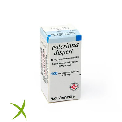 Valeriana Dispert 100 Compresse Rivestite 45 mg 