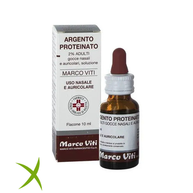 Marco Viti Argento Proteinato  2% Gocce Nasali Flacone 10 ml 