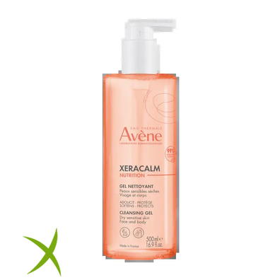 Avene Xeracalm Nutrition Gel Detergente 500 ml