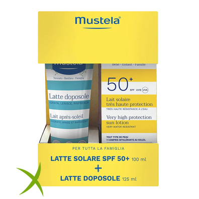 Mustela Bipack +50Spf100ml + Doposole 125 ml