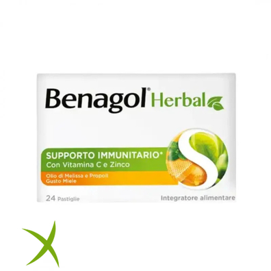 Benagol Herbal Gusto Miele 24 pastiglie