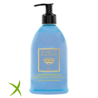 Acqua di Bolgheri Bio Sapone Delicato Mani Viso Luce 500 ml