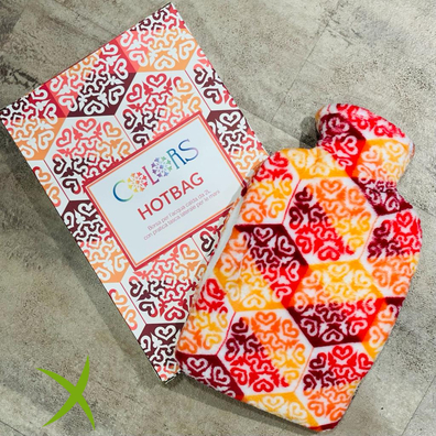 Colors Borsa Acqua Calda Crochet Rosso 2 Litri