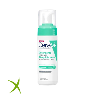 Cerave Mousse Detergente Riequilibrante 148 ml