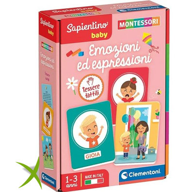 Clementoni Montessori Baby Emozioni ed Espressioni