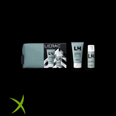 Lierac Set Natale 2025 Homme Dopobarba 75ml + Schiuma Barba 50ml 