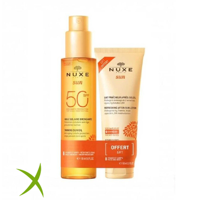 Nuxe Sun Olio Spf30 150 ml + Doposole 100 ml