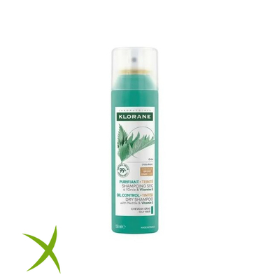 Klorane Shampoo Secco Ortica Capelli Scuri 150 ml