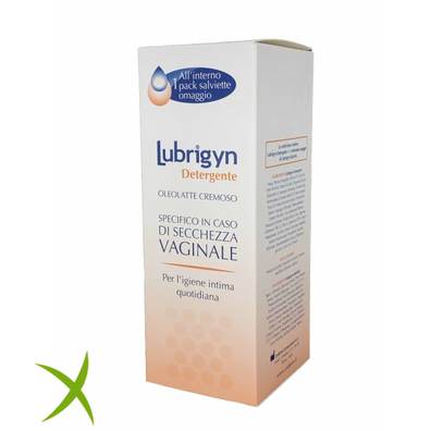 Lubrigyn Cofanetto Detergente 200 ml + 15 Salviettine