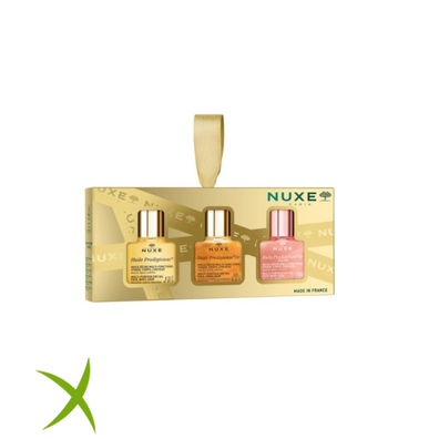 Nuxe Mini Coffret HP 2025 1 Huile Prodigieuse 10 ml + 1 Huile Prodigieuse or 10 ml + 1 Huile Prodigieuse or Florale 10 ml