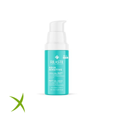 Rilastil Aqua Sensitive Crema Gel Matt 30 ml