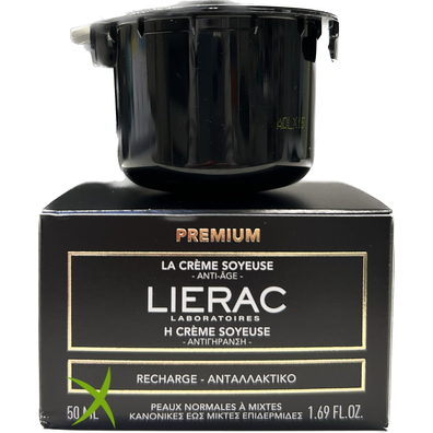 Lierac Premium Creme Soyeuse Crema Viso Idratante Antirughe Ricarica 50 ml