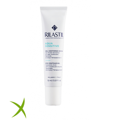 Rilastil Aqua Sensitive Gel Contorno Occhi 15 ml