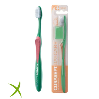 Curasept Daycare Spazzolino Eco Medium 1 Pezzo
