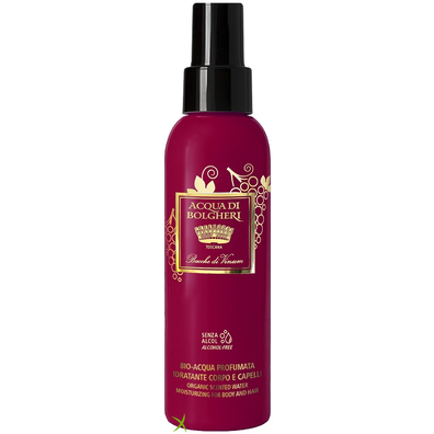 Acqua di Bolgheri Bio Acqua Profumata Idratante Corpo e Capelli Bacche di Vinum 150 ml