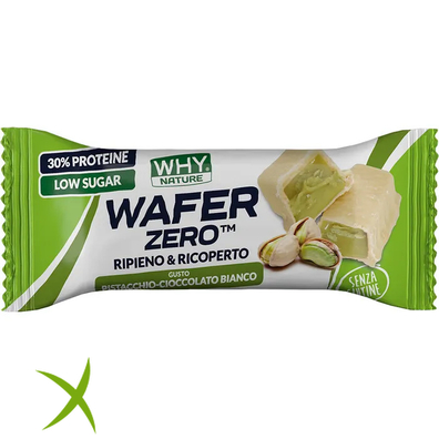 Why Nature Wafer Zero Pistacchio/Cioccolato Bianco 35g