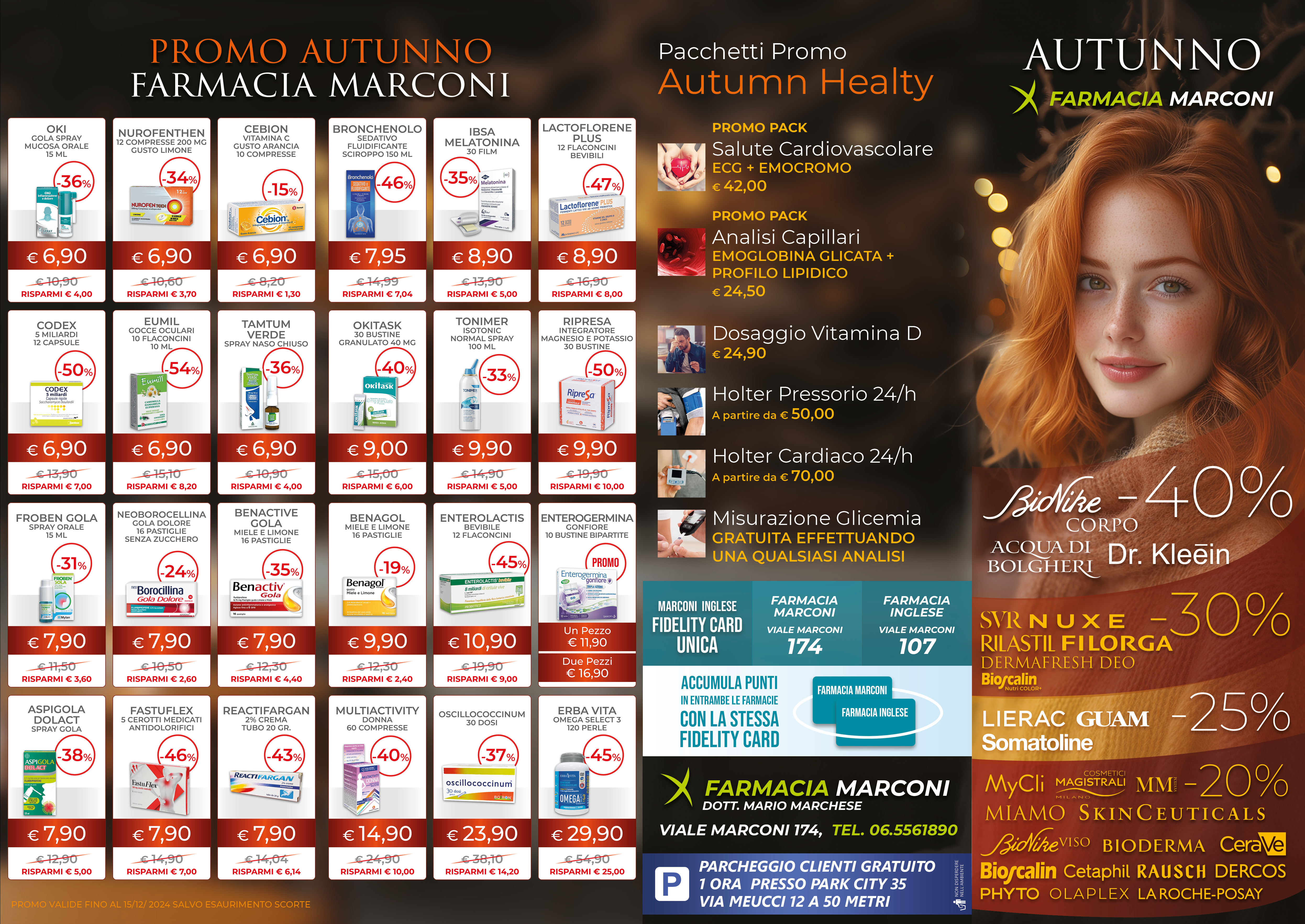 Campagna Autunno 2024 Farmacia Marconi