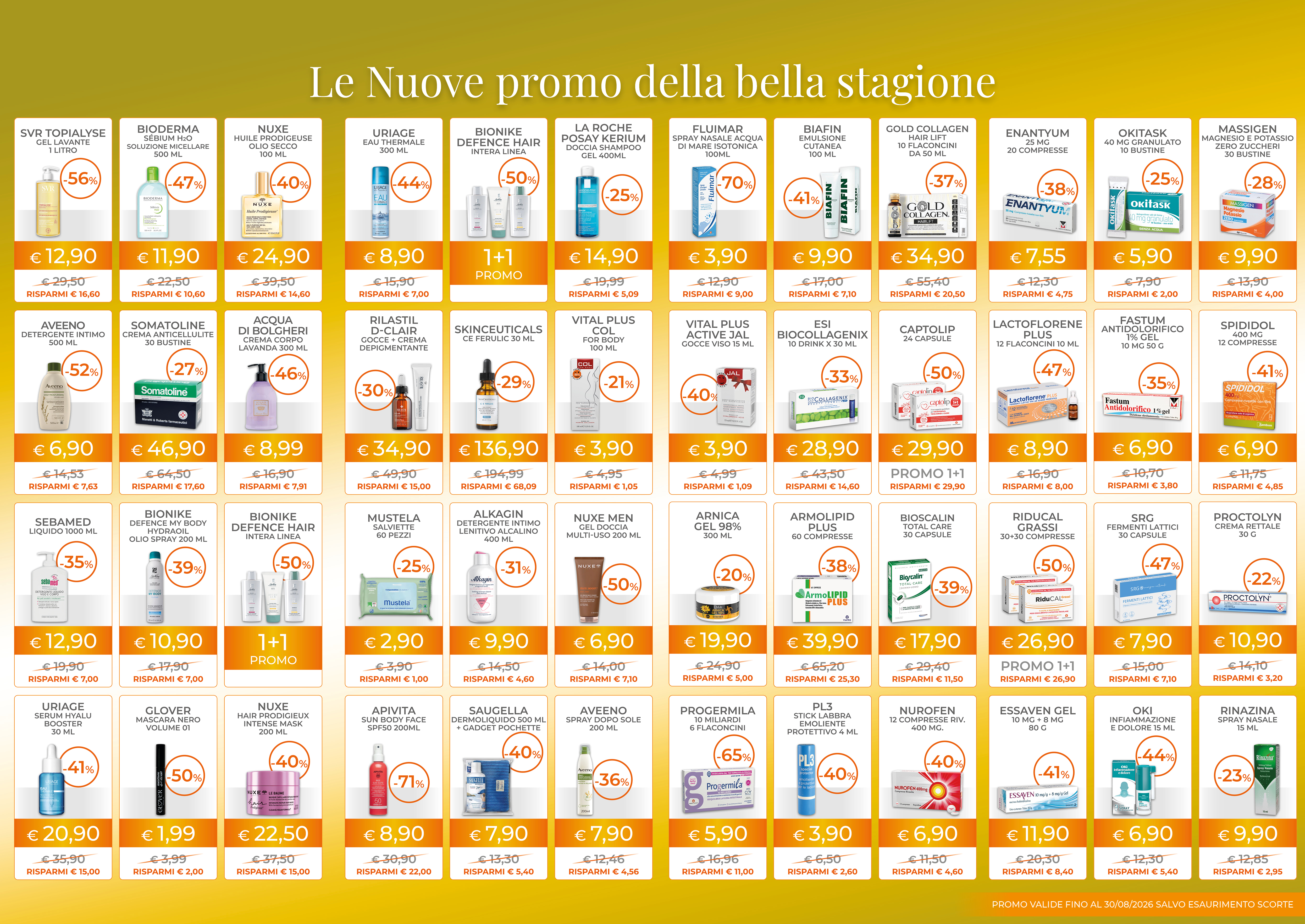Campagna Primavera Estate 2026 Farmacia Marconi